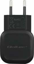 Laadija Qoltec 50195, 12W, 5V, 2.4A, USB + Micro USB kaabel