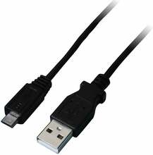 Kaabel Gembird CCP-MUSB2-AMBM-0.5M, USB 2.0, Micro USB, 0.5 m, must