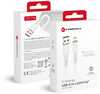 Kaabel Forcell F-Energy C343 USB A - Lightning, 2.4 A, 12 W, 1 m, valge