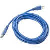 USB kaabel Lanberg CA-US3E-10CC-0030-B, USB 3.0 A, 3 m, sinine