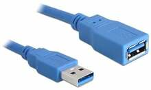 Pikendusjuhe Delock USB 3.0, 3 m, sinine