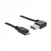 Kaabel Delock USB 2.0 A - Micro-B, 1 m, must
