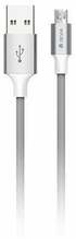 Kaabel Devia Pheez, Micro USB, 5V 2.4A, 1 m, hall