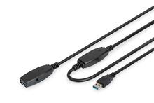 Kaabel Digitus DA-73105, USB 3.0, 10 m, must