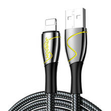 USB-kaabel Joyroom S-1230K6, USB - Lightning, 2.4 A, 1.2 m, must