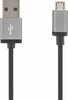 Kaabel Deltaco MICRO-110F USB 2.0 A male - Micro USB B male, 1 m, 2.4 A, must