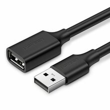 Kaabel Ugreen 10316 USB 2.0, 2 m, must