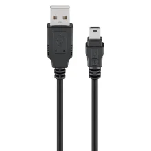 Kaabel Goobay USB 2.0, 1 m, must
