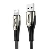 USB-kaabel Joyroom Sharp S-M411, USB - Lightning, 2.4 A, 3 m, must