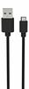 Kaabel Ansmann 1700-0129 USB-A - microUSB, 1 m, must