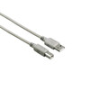Kaabel Hama 00300066, USB A - B, 3 m, must