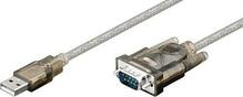 Kaabel Microconnect 68875 USB 2.0 A male - DB9 male, 1,5 m, hall