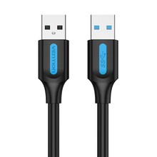 Kaabel Vention CONBD USB 3.0, 0.5 m, must PVC