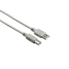 Kaabel Hama 00300066, USB A - B, 3 m, must