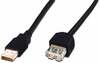 Juhe Assmann USB-A female, USB 2.0 A male, 3 m