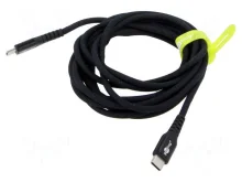 Kaabel Goobay 73955 USB-C-USB-C, 3 m, must