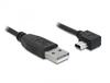 Kaabel Delock, USB-A / Mini USB, 5 m, must