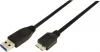 Kaabel Logilink micro USB-B, 2,0 m, must