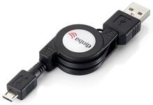 Kaabel Equip 128595 USB-A - mikroUSB, 1 m, must