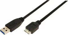 Kaabel Logilink micro USB-B, 2,0 m, must