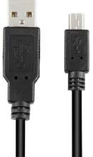 Kaabel Sharkoon USB 2.0 Type-A to Mini USB, 3 m, must