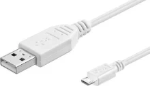 Kaabel Goobay 96195 USB 2.0, 5 m, valge