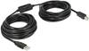 Kaabel Delock 82915 USB 2.0 A male to USB 2.0 B male, 11 m, must