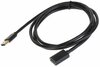 Kaabel Unitek Y-C458GBK, USB 3.0 AM-AF, 1,5 m, must