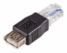 Kaabel Akyga AK-AD-27, USB A/RJ45, must