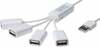 USB jagaja Digitus DA-70216 USB 2.0, 4-Port, 80 cm, valge