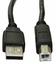 Kaabel Akyga AK-USB-18, USB-A/USB-B, 5 m, must