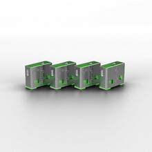 USB pordi blokeerija LINDY 40451, 4 tk, roheline