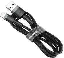 Kaabel Baseus CALKLF-RG1, USB to Lightning, 2 A, 3 m, must/hall