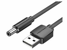 Kaabel Vention CEYBF USB - DC 5.5 mm, 1 m, must