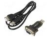 Adapter Logilink AU0002F USB 2.0 USB-A/M to DB9/M (RS232), must