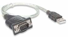 Adapter Manhattan USB to Serial Converter, 0.45 m, must