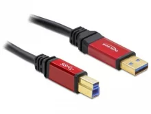 Kaabel Delock 82757 USB 3.0 A-B, 2 m, punane