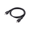 Kaabel Akyga AK-USB-17, USB-B/Micro USB-B, 0,6 m, must