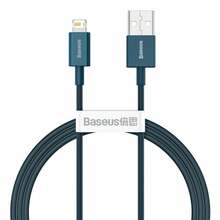 Kaabel Baseus CALYS-A03, USB - Lightning, 2.4 A, 1 m, sinine