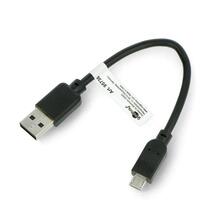 Kaabel Goobay, USB A - Micro USB B, 0.15 m, must