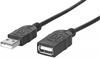 Kaabel StarTech Manhattan 308519, USB 2.0 A-A, 1 m, must