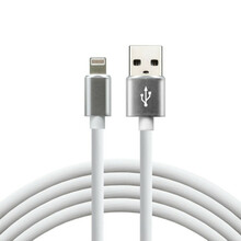 Kaabel EverActive CBS-1IW, USB-A/Lightning, 1 m, valge