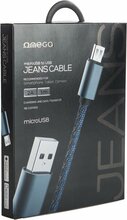 Kaabel Omega 44200 microUSB, 1 m, sinine