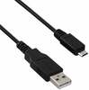 Kaabel Akyga AK-USB-05, USB 2.0 A male - Micro USB 2.0 B male, 0.6 m, must