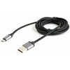 Kaabel Gembird CCB-mUSB2B-AMBM-6, Micro USB, 1.8 m, must