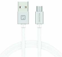 Kaabel Swissten, Micro USB, 1.2 m, hõbe