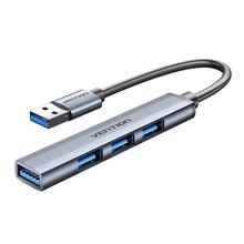Mini Hub Vention CKOHB, USB 3.0 to USB 3.0/3x2.0, 0.15 m