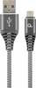 USB-kaabel Gembird CC-USB2B-AMmBM-1M-WB2, USB-A - Micro-USB, 1 m, hall/valge