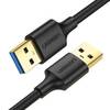 Kaabel Ugreen US128, USB 3.0 A-A, 2 m, must