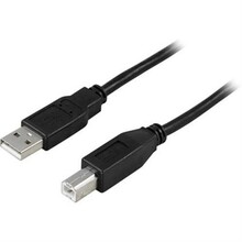 Kaabel Deltaco USB 2.0 Type A male - Type B male, USB-250S, 5 m, must